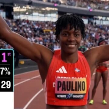 Marileidy Paulino reina en Budapest: gana los 400 metros con 49.07