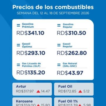 Gobierno congela combustibles