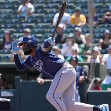 Junior Caminero vuelve a decidir con jonrón y lleva a los Rays a la victoria