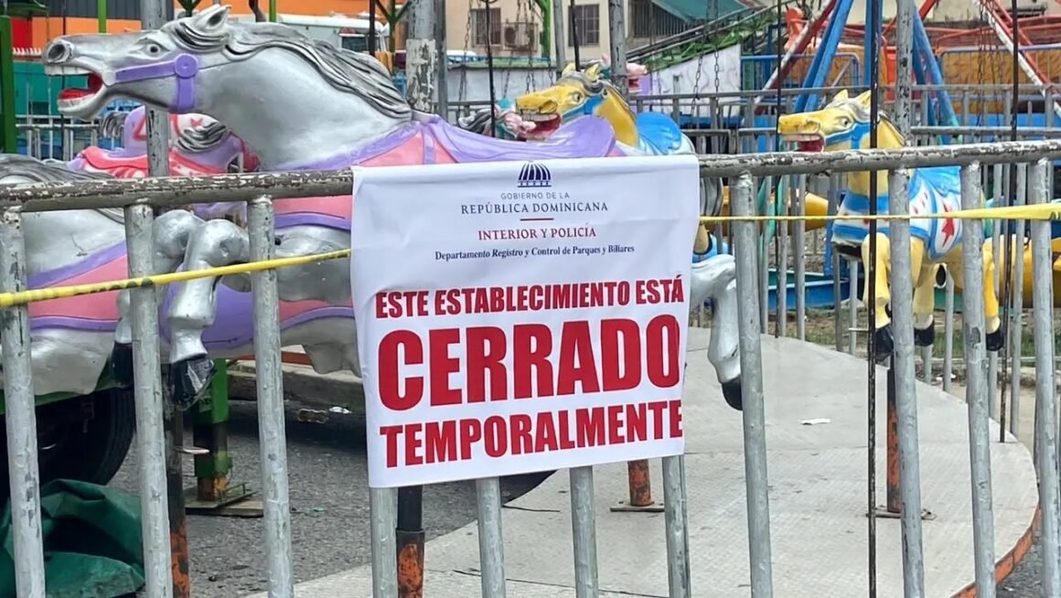 Cierran feria mecánica tras accidente dejó dos niñas heridas en Hato Mayor