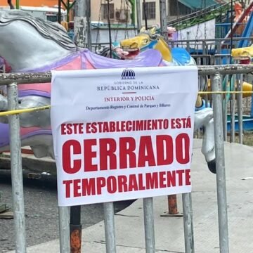Cierran feria mecánica tras accidente dejó dos niñas heridas en Hato Mayor