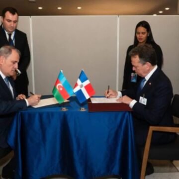 República Dominicana y Azerbaiyán acuerdan eliminar visados para estancias de hasta 90 días