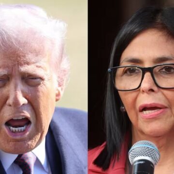 Trump y Delcy Rodríguez se reúnen por primera vez en Nueva York
