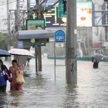 Bangkok declara el estado de desastre por inundaciones tras fuertes lluvias