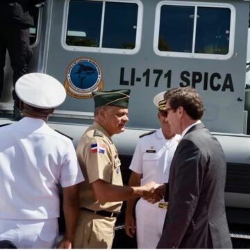 Armada Dominicana recibe lancha de US$1.9 millones donada por EE. UU.